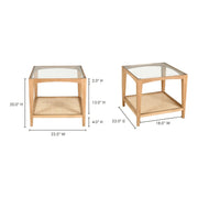 Moe's Home Collection Harrington Natural Side Table