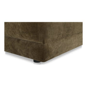 Moe’s Home Collection Bryn Cedar Green Boucle Velvet Chaisr