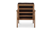 Moe's Home Collection Fearne Dark Brown Accent Chair