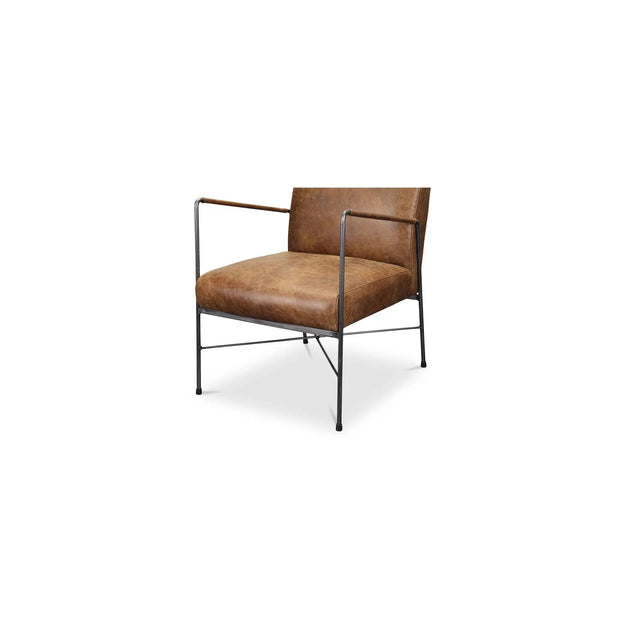 Moe's Home Collection Dagwood Leather Armchair