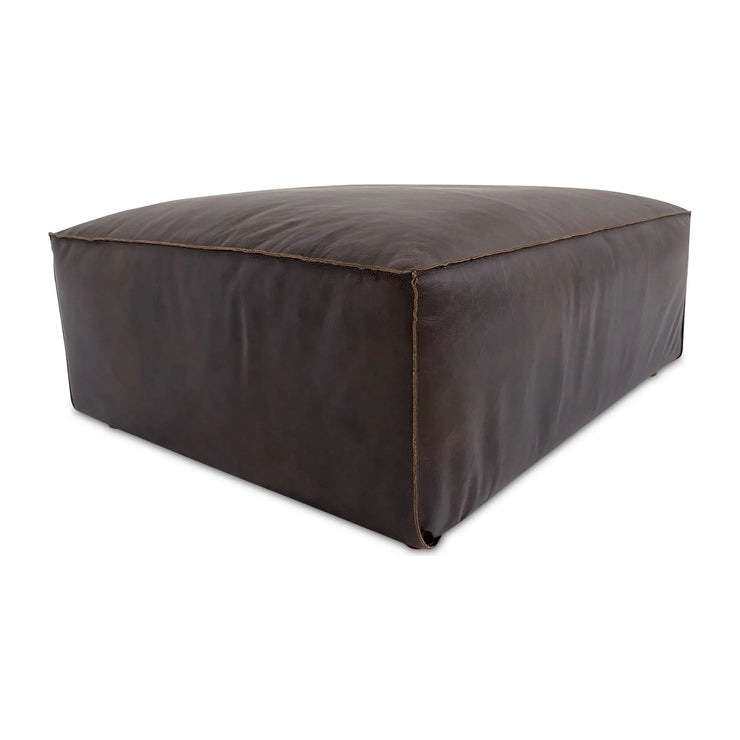 Moe’s Home Collection Form Espresso Brown Ottoman