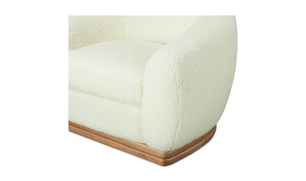 Moe's Home Collection Marlowe Cream Lounge Chair