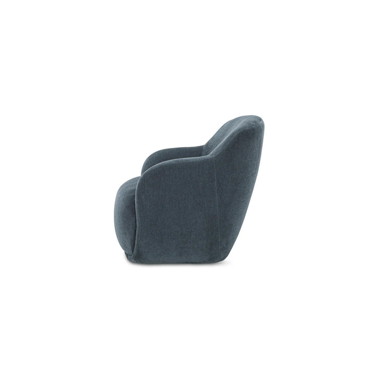 Moe's Home Collection Stevie Slate Blue Lounge Chair