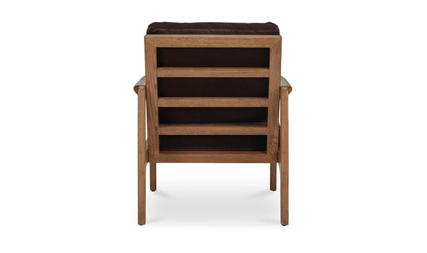 Moe's Home Collection Fearne Dark Brown Accent Chair