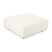 Moe’s Home Collection Rosello White Ottoman
