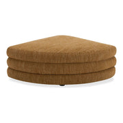 Moe’s Home Collection Lowtide Amber Glow Curved Ottoman