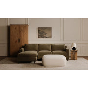 Moe’s Home Collection Marion White Square Ottoman