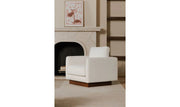 Moe's Home Collection Vernon White Accent Chair
