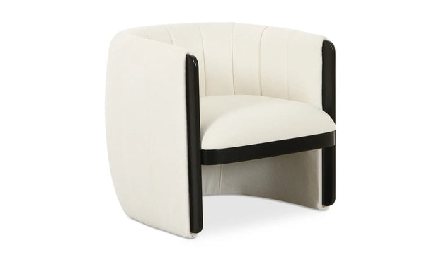 Moe’s Home Collection Francis White Accent Chair