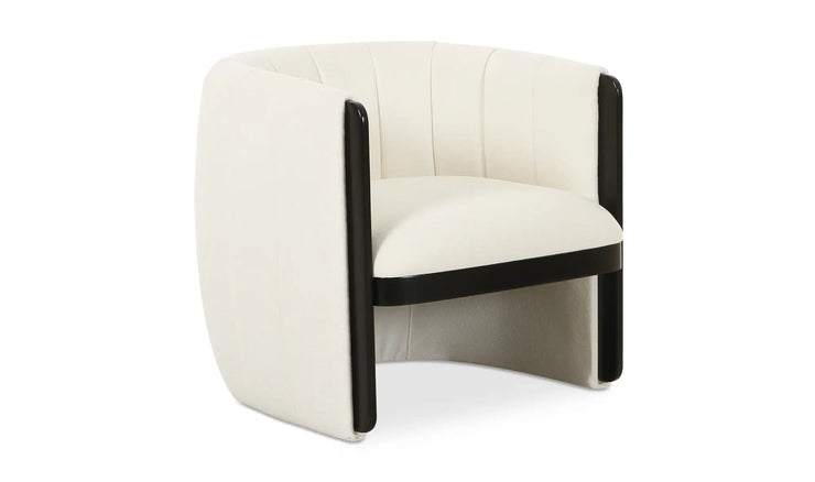 Moe’s Home Collection Francis White Accent Chair