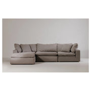 Moe’s Home Clay Light Grey Ottoman