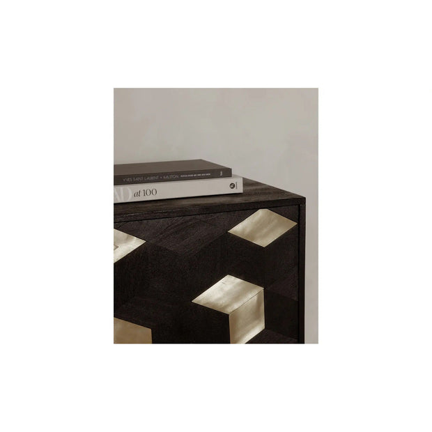 Moe's Home Collection Sapporo Black Sideboard