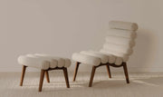 Moe's Home Collection Arlo Off White Accent Chair