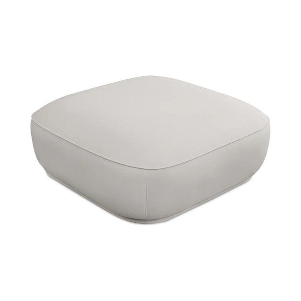 Moe’s Home Collection Marion White Square Ottoman