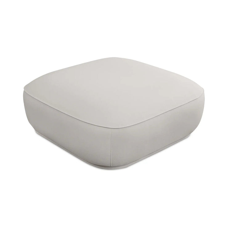 Moe’s Home Collection Marion White Square Ottoman