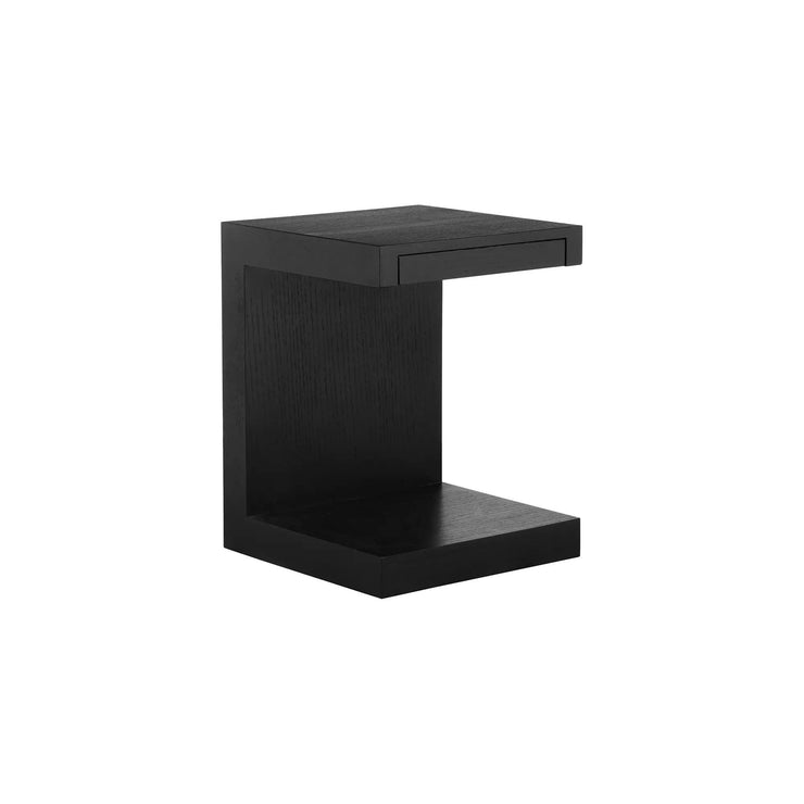 Moe's Home Collection Zio Black Oak Side Accent Table