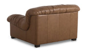 Moe's Home Collection Halston Tan Leather Lounge Chair