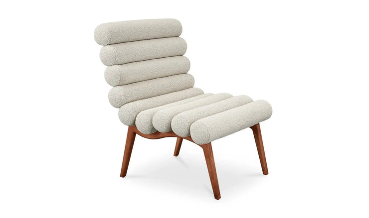 Moe's Home Collection Arlo Off White Accent Chair