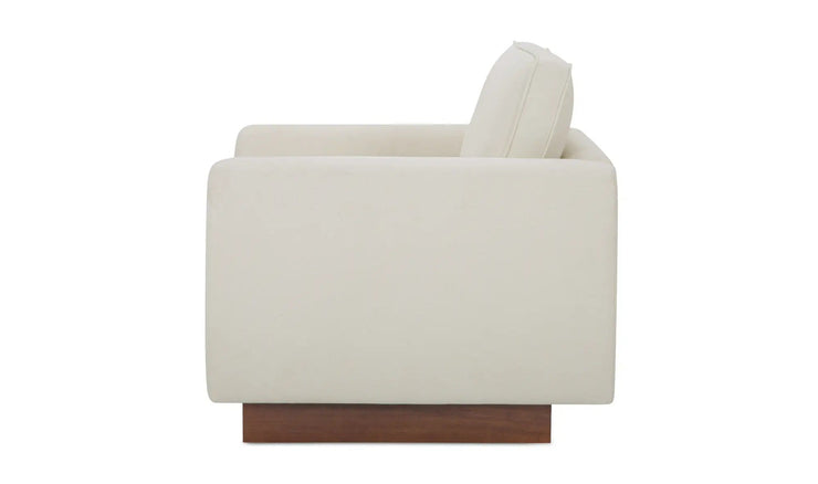 Moe's Home Collection Vernon White Accent Chair