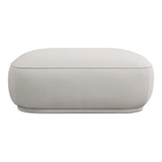 Moe’s Home Collection Marion White Square Ottoman