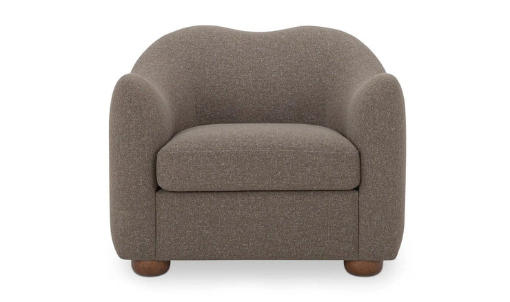 Moe's Home Collection Bria Warm Brown Accent Chair