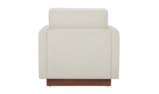 Moe's Home Collection Vernon White Accent Chair