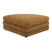 Moe’s Home Collection Lowtide Amber Glow Curved Ottoman
