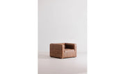 Moe's Home Collection Castle Open Road Brown Leather Chair