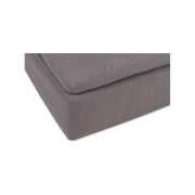 Moe’s Home Clay Light Grey Ottoman
