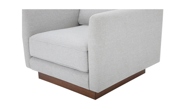 Moe's Home Collection Vernon Grey Accent Chair