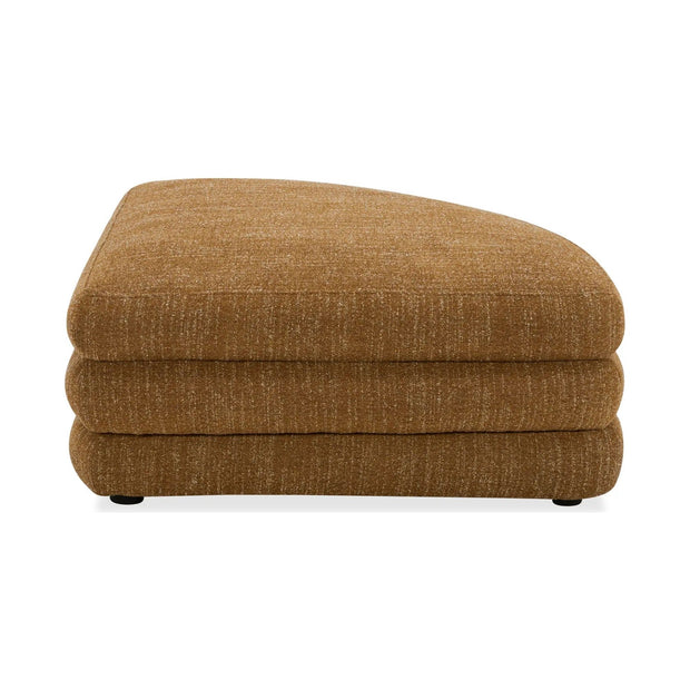 Moe’s Home Collection Lowtide Amber Glow Curved Ottoman