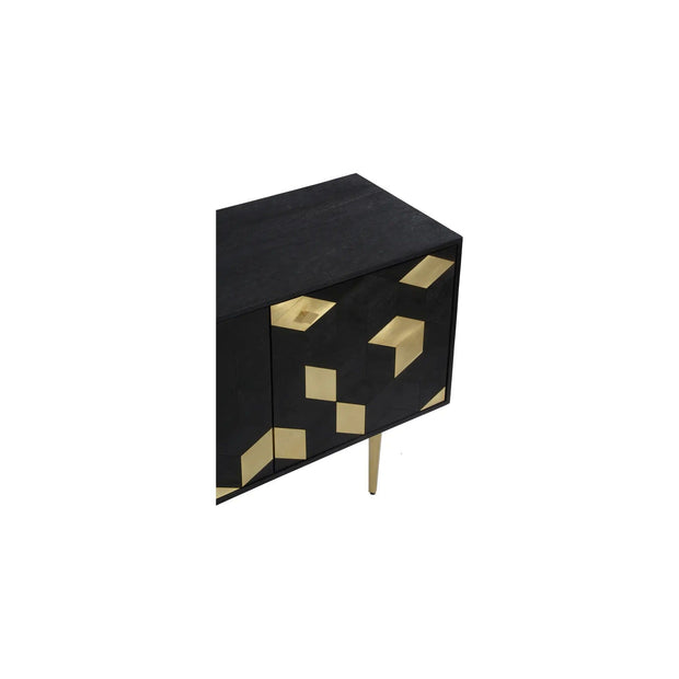 Moe's Home Collection Sapporo Black Sideboard