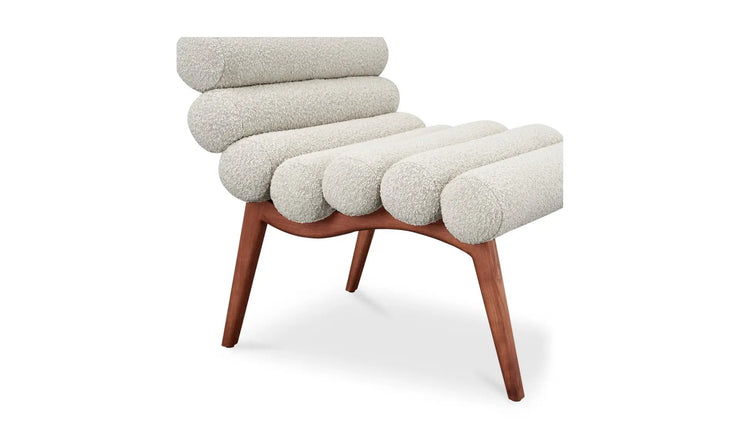 Moe's Home Collection Arlo Off White Accent Chair
