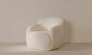 Moe's Home Collection Stevie Cream Lounge Chair