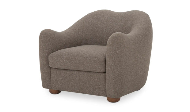 Moe's Home Collection Bria Warm Brown Accent Chair
