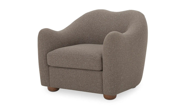 Moe's Home Collection Bria Warm Brown Accent Chair