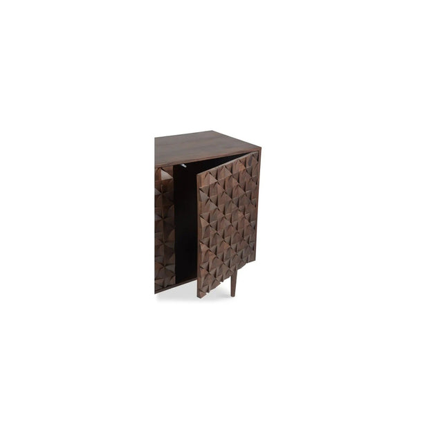 Moe's Home Collection Pablo Dark Brown 3 Door Sideboard