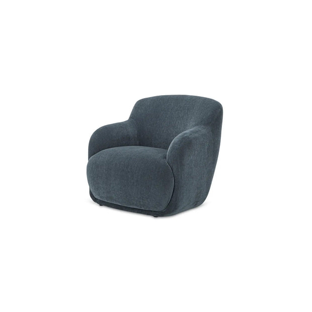 Moe's Home Collection Stevie Slate Blue Lounge Chair