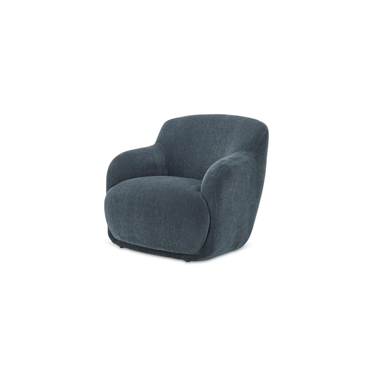Moe's Home Collection Stevie Slate Blue Lounge Chair