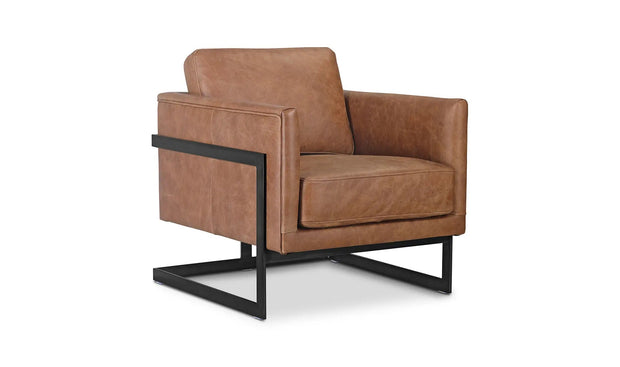 Moe's Home Collection Luxley Leather Club Chair