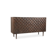 Moe's Home Collection Pablo Dark Brown 3 Door Sideboard