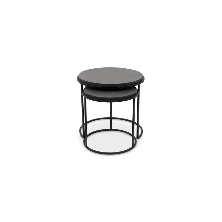 Moe's Home Collection Roost Black Nesting Tables ~ Set Of 2