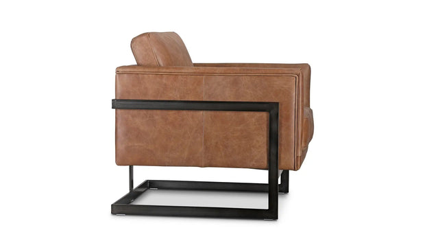 Moe's Home Collection Luxley Leather Club Chair