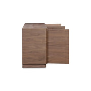 Moe's Home Collection Round Off Walnut Brown Sideboard