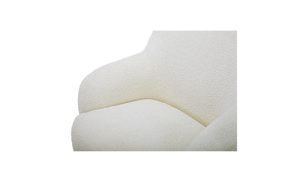 Moe's Home Collection Stevie Cream Lounge Chair
