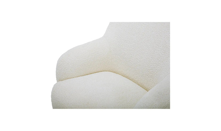 Moe's Home Collection Stevie Cream Lounge Chair