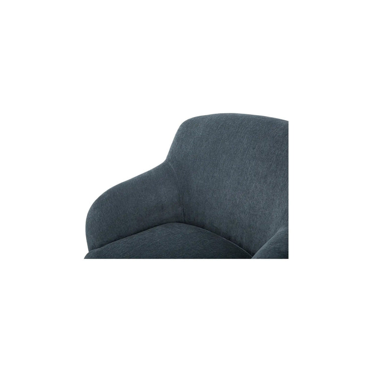 Moe's Home Collection Stevie Slate Blue Lounge Chair