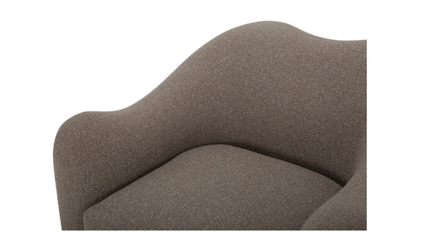 Moe's Home Collection Bria Warm Brown Accent Chair