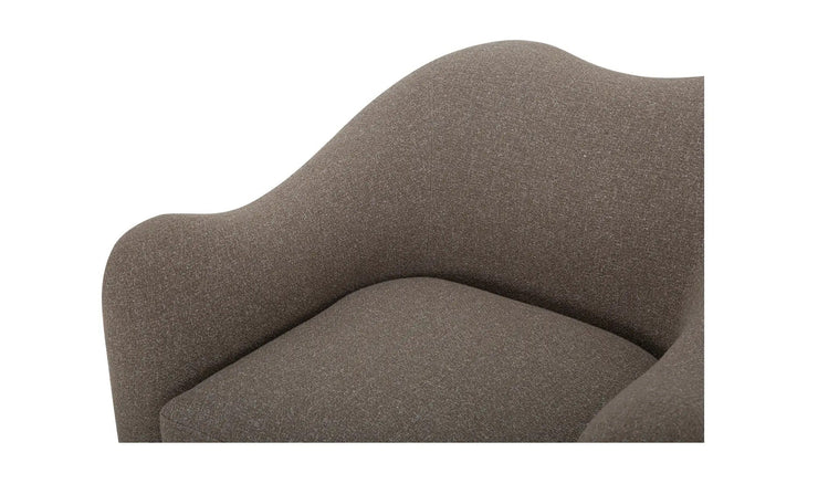 Moe's Home Collection Bria Warm Brown Accent Chair