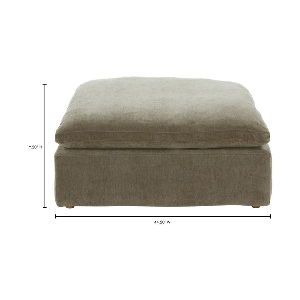 Moe’s Home Collection ClayDesert Sage Ottoman